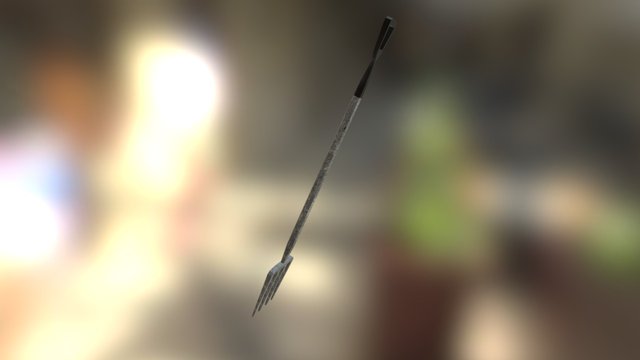 Fork 3D Model