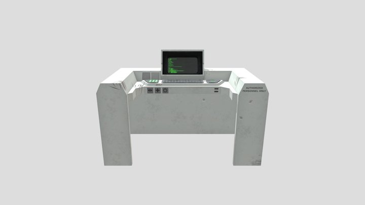 Computer 3D Model