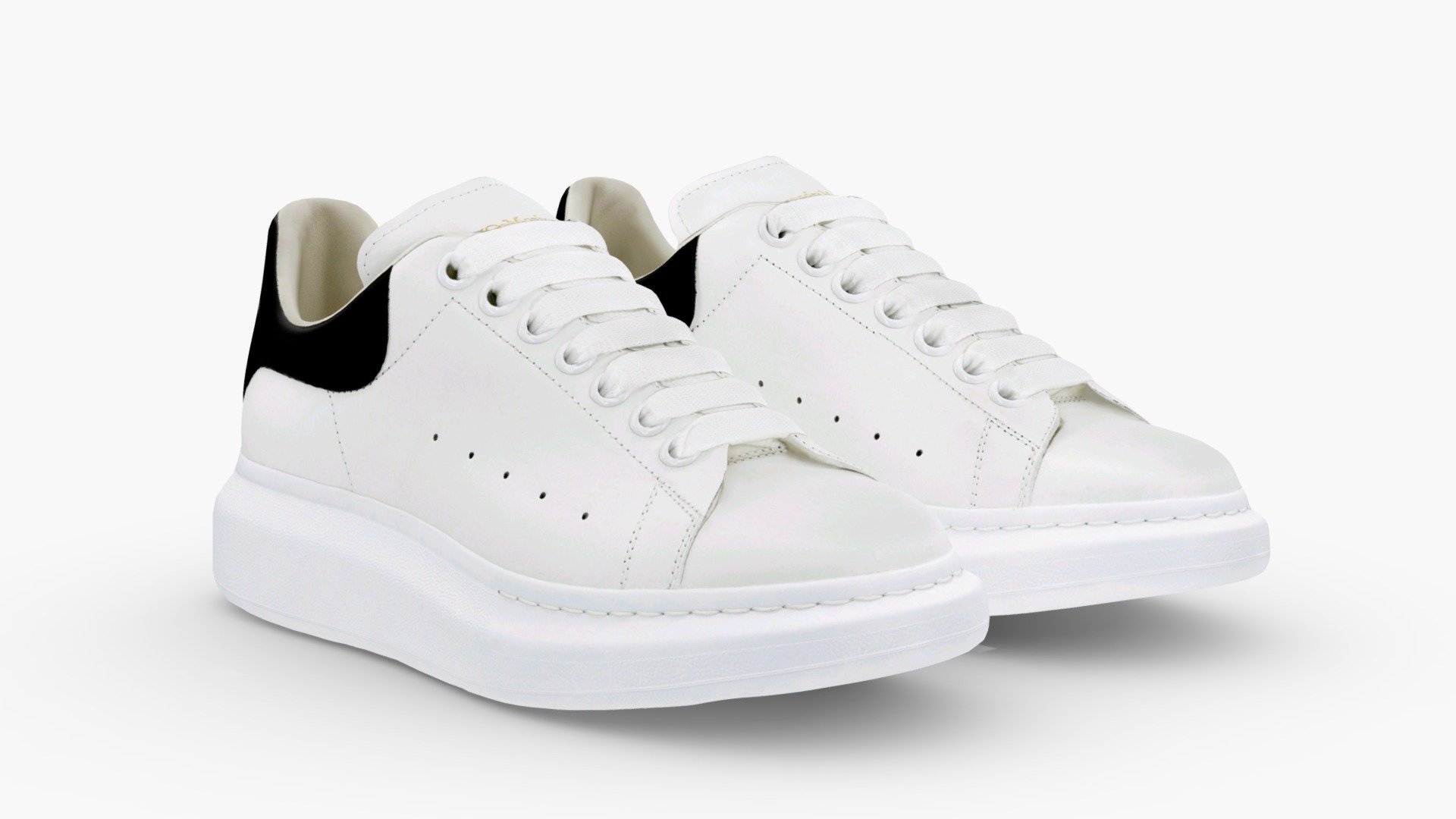 Alexander McQueen white sneaker - Buy Royalty Free 3D model by Vincent ...