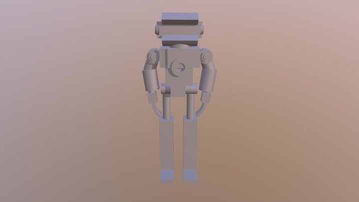 Robot Dude 3D Model
