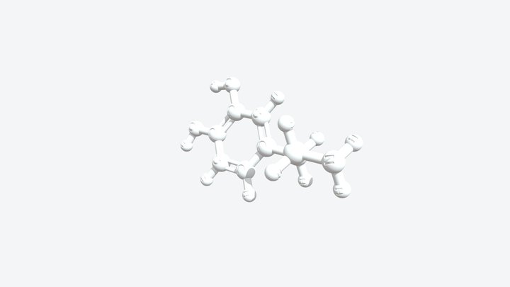 Dopamine 3D Molecular Model — CAS 51-61-6