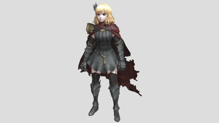 Lanavaille/Wana - Wizardry Variants Daphne 3D Model