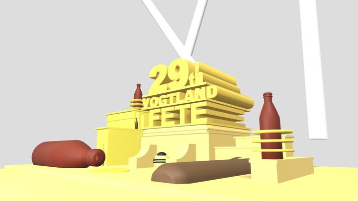 29th Vogtland Fete Logo Remake (February 2024 UP – Modello 3D gratuito STL