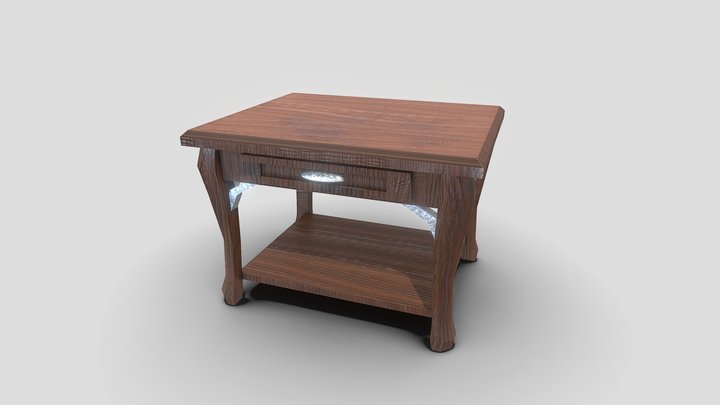 End Table Model 3D Model