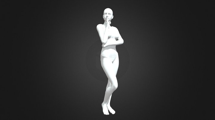 Woman Maniquee 3D Model