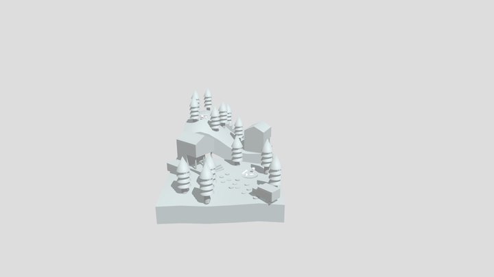 Blockout 3D Model