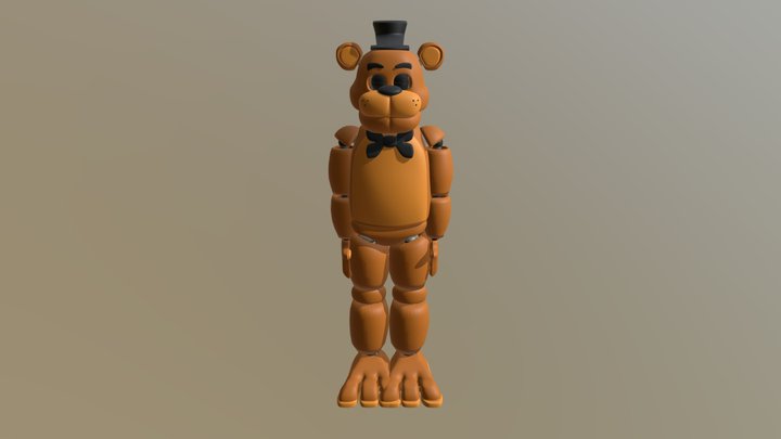 Freddy Fnaf 1 3D Model