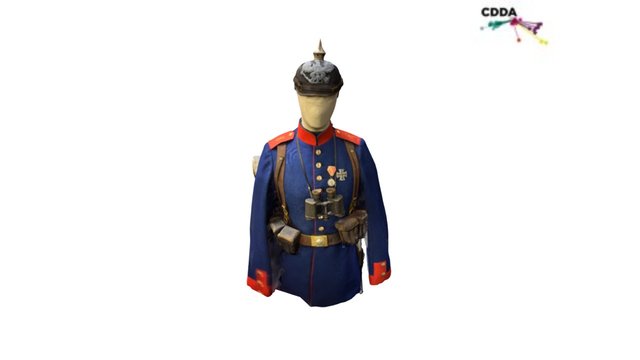 Bavarian Uniform 3D Model