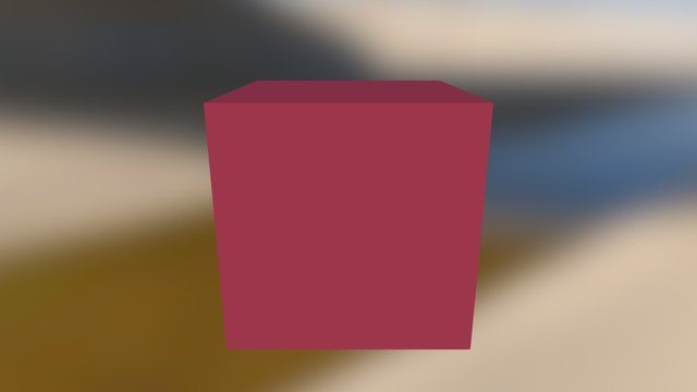 Cubo Con Agujero 3D Model