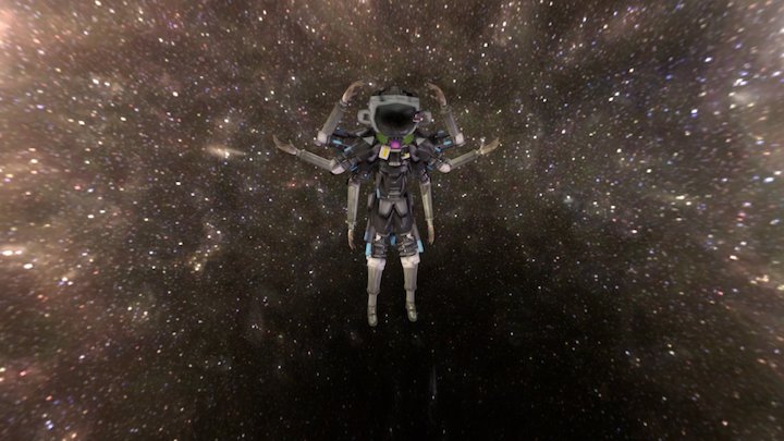 X 3D Model