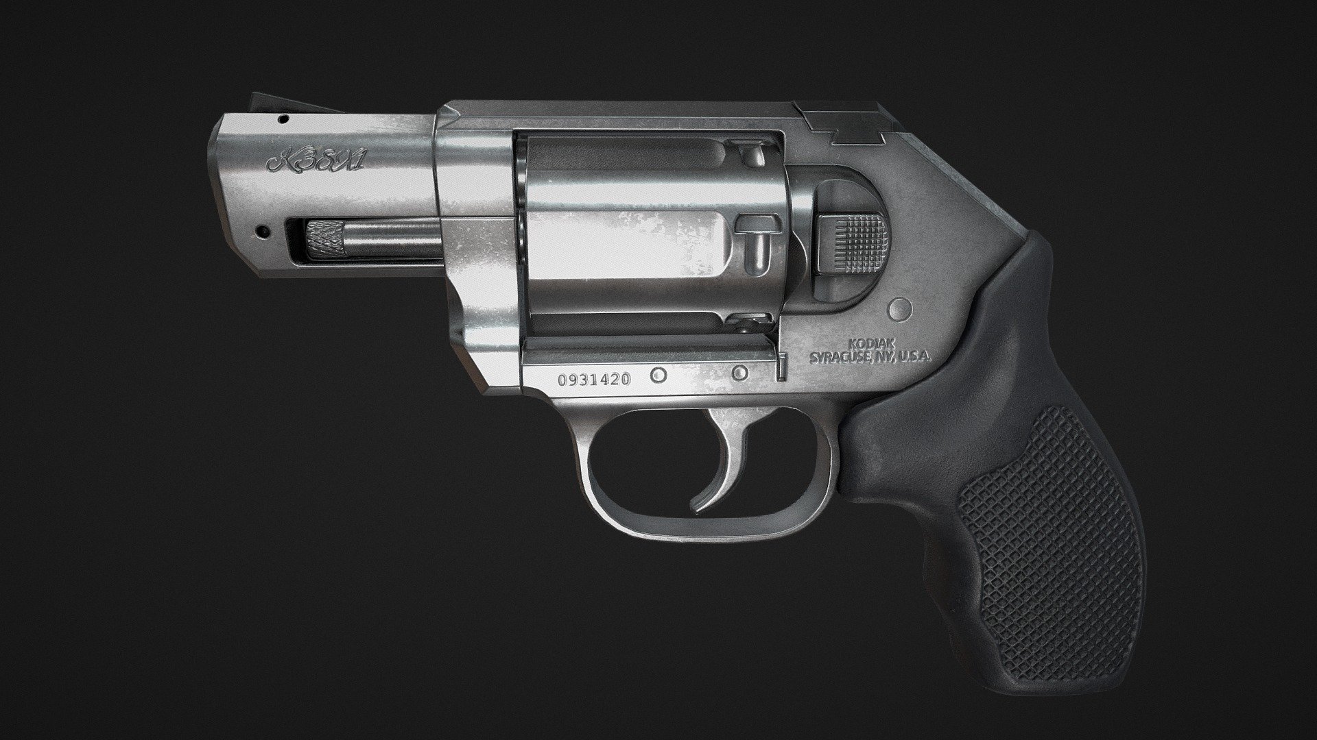 Kimber K6S - 3D model by MarcusG94 (@MarcusG94) [a6c28a8], image size:1920x1080
