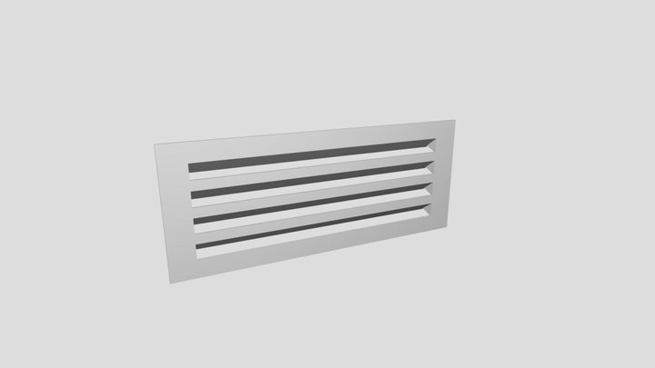Szellőzőrács 3D Model