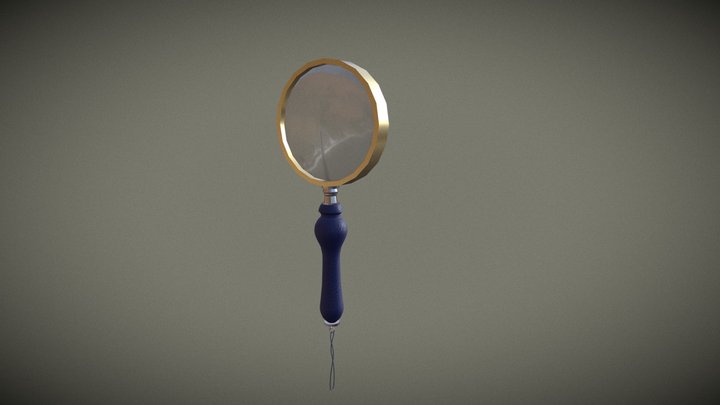 Magnifying Glass 3D Model