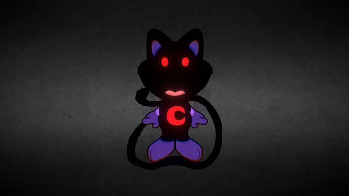 Catnap Wednesday 3D Model