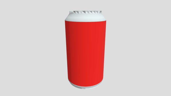 can medium-poly 3D Model