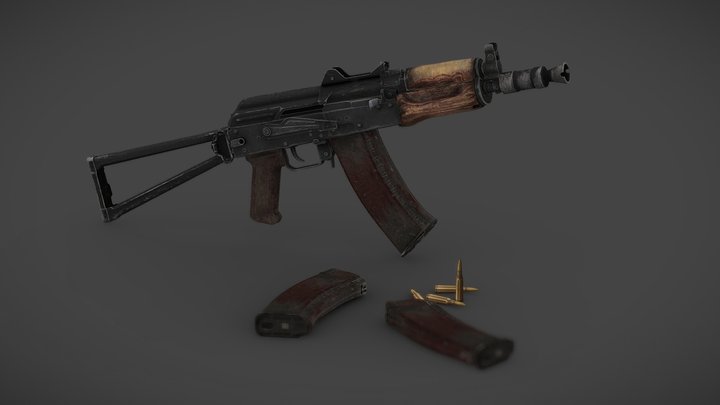 AKSU-74 3D Model