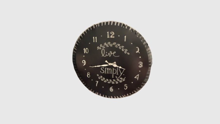 Clock 3D Model