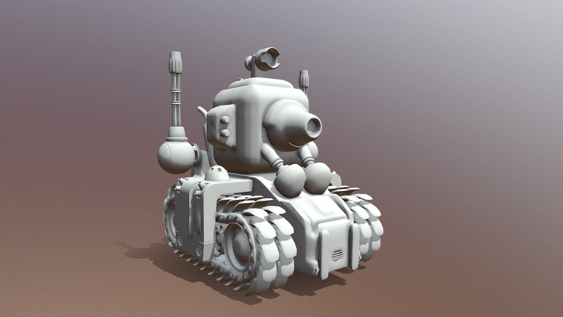 Tanque SV-001 Metal Slug - 3D Model By Cristianb690 [a6c7ba5] - Sketchfab