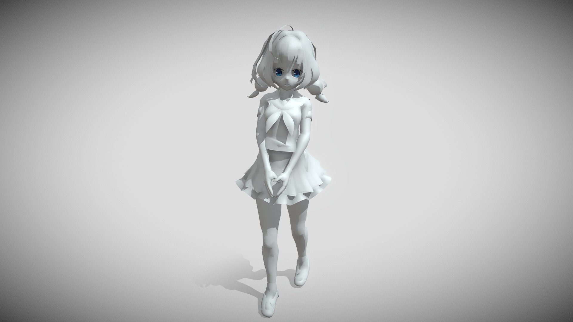 Anime Character Wip 3d Model By Fangzhangmnm A6c7f91 Sketchfab