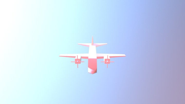 Plane End 3D Model