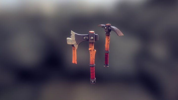 Stylized 3D Tool Pack 3D Model