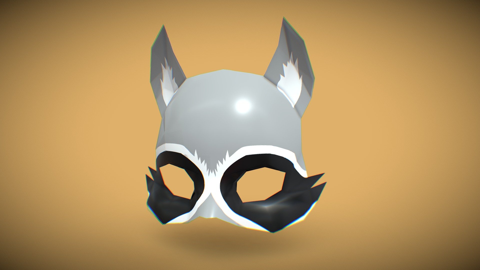 Raccoon Mask - 3D model by Paper Master (@papermaster) [a6c94fb ...