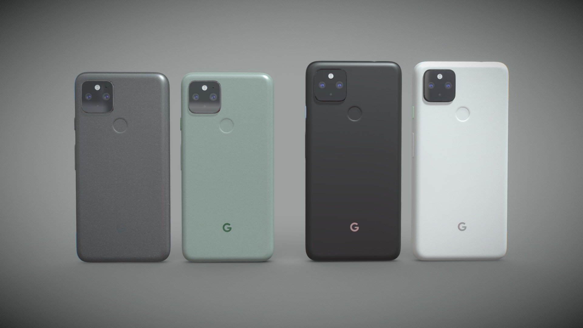 Google Pixel 5 and 4a 5G all colors