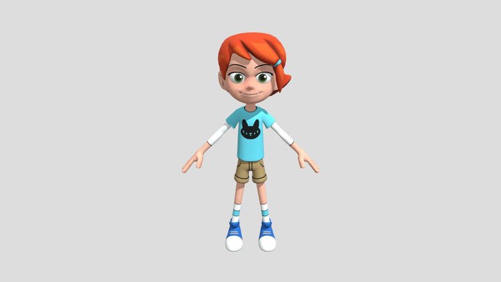 Ben 10 - Gwen 3D Model