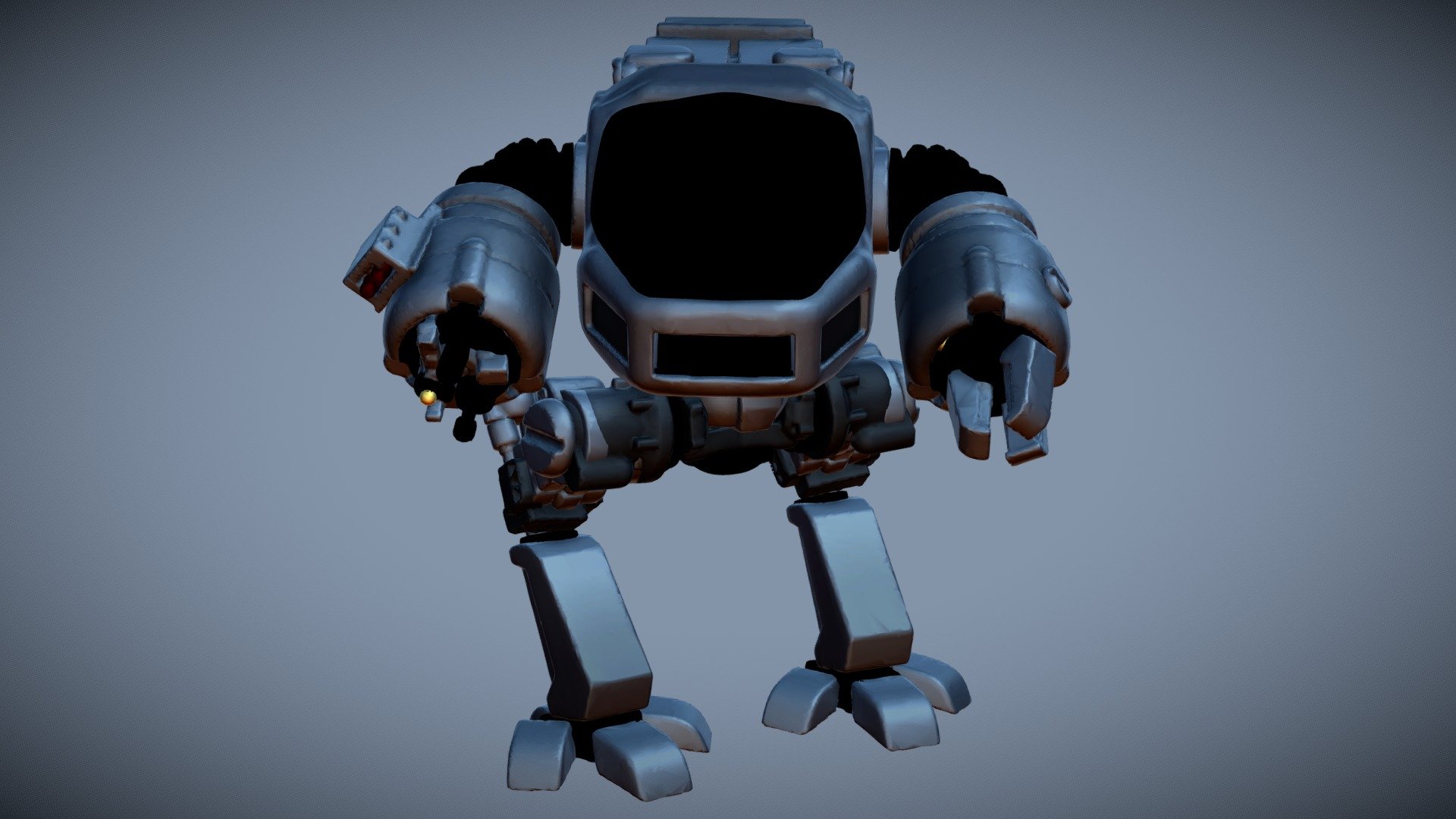 ED209 - Robocop - 3D model by Dr_Stef [a6cb134] - Sketchfab