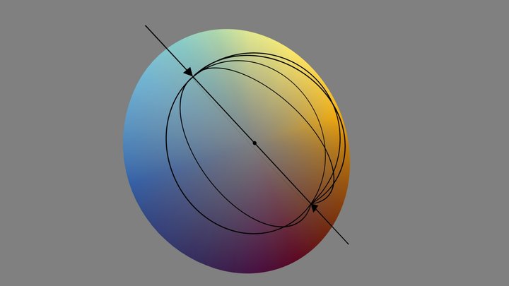 Color Sphere Cut5 3D Model