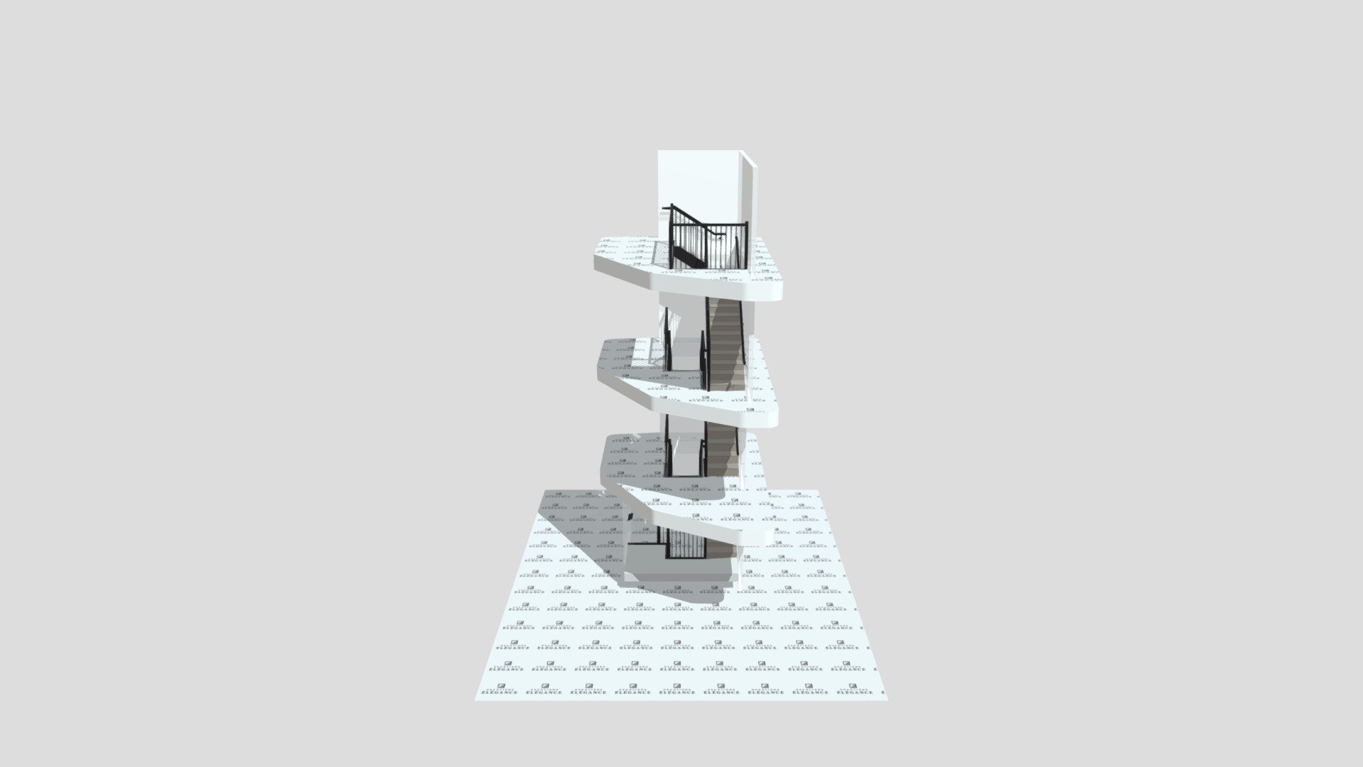 Multiplex Saint-Bernard - 3D model by escalierselegance [a6cc294 ...