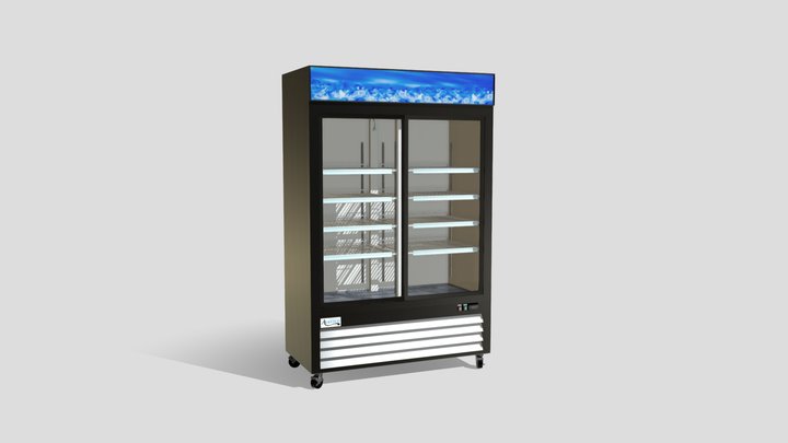 Merchandiser Refrigerator 3D Model