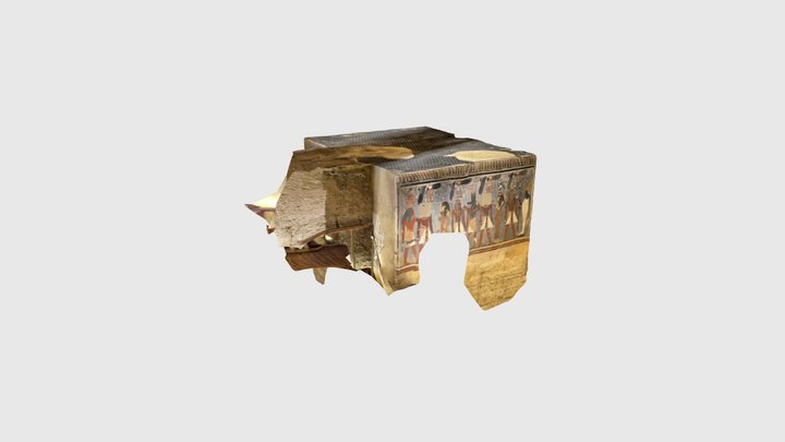 Amenhotep III tomb well chamber 3D Model
