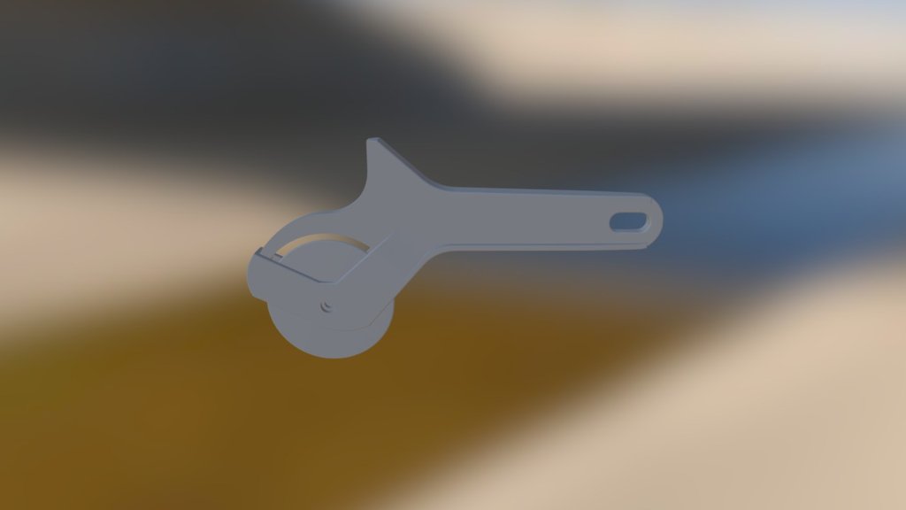 Pizza Cutter Assembly - 3D model by srobies9 [a6cd1fb] - Sketchfab