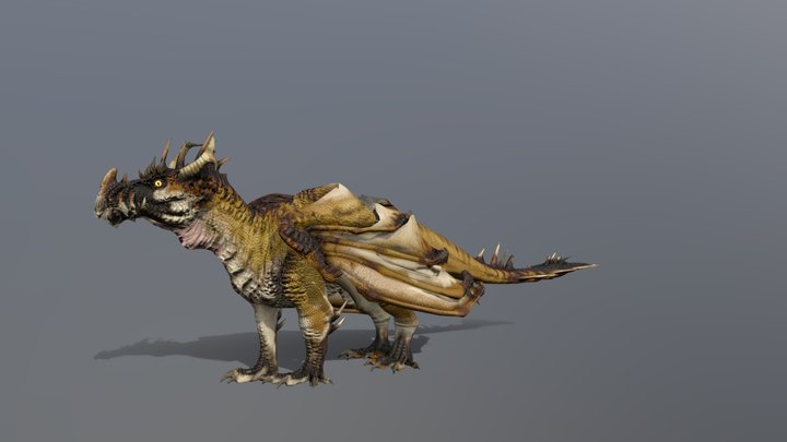 Vulgan animated - Old model 3D Model