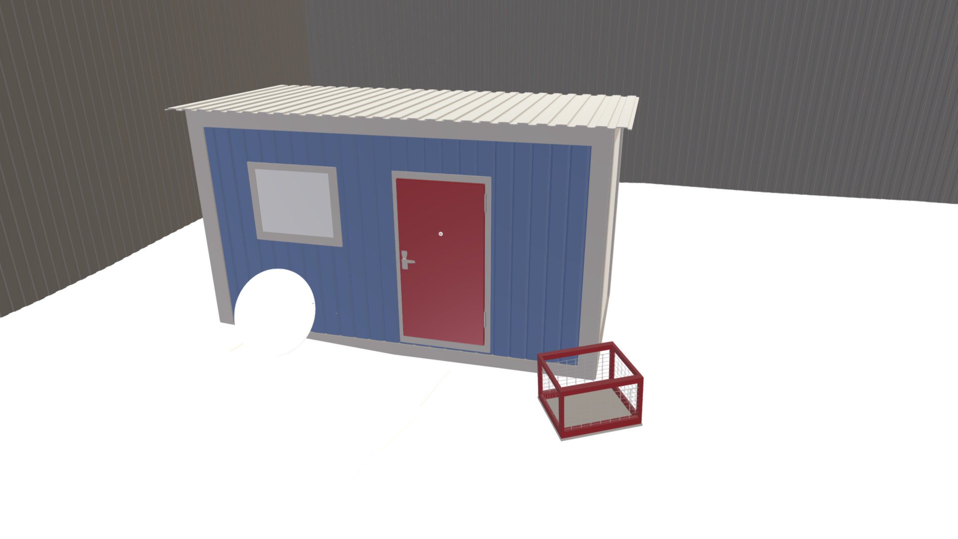 Quarter cabin / Metal cabin