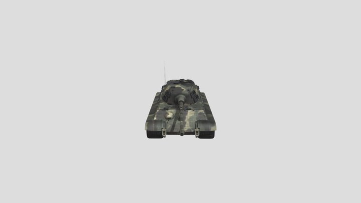 Tiger II 3D Model