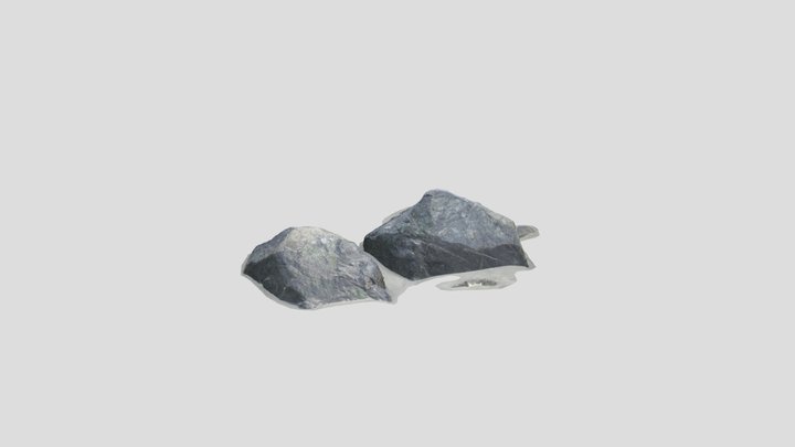 Beach Rock 5 3D Model