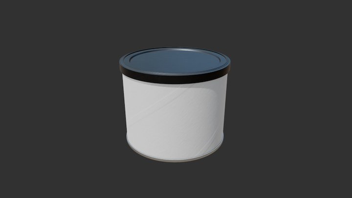 Plain Can – Modello 3D gratuito STL