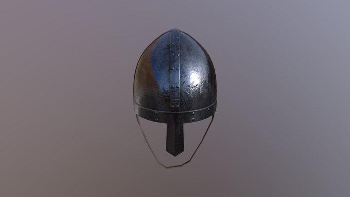 Norman Helmet(Unpainted) 3D Model