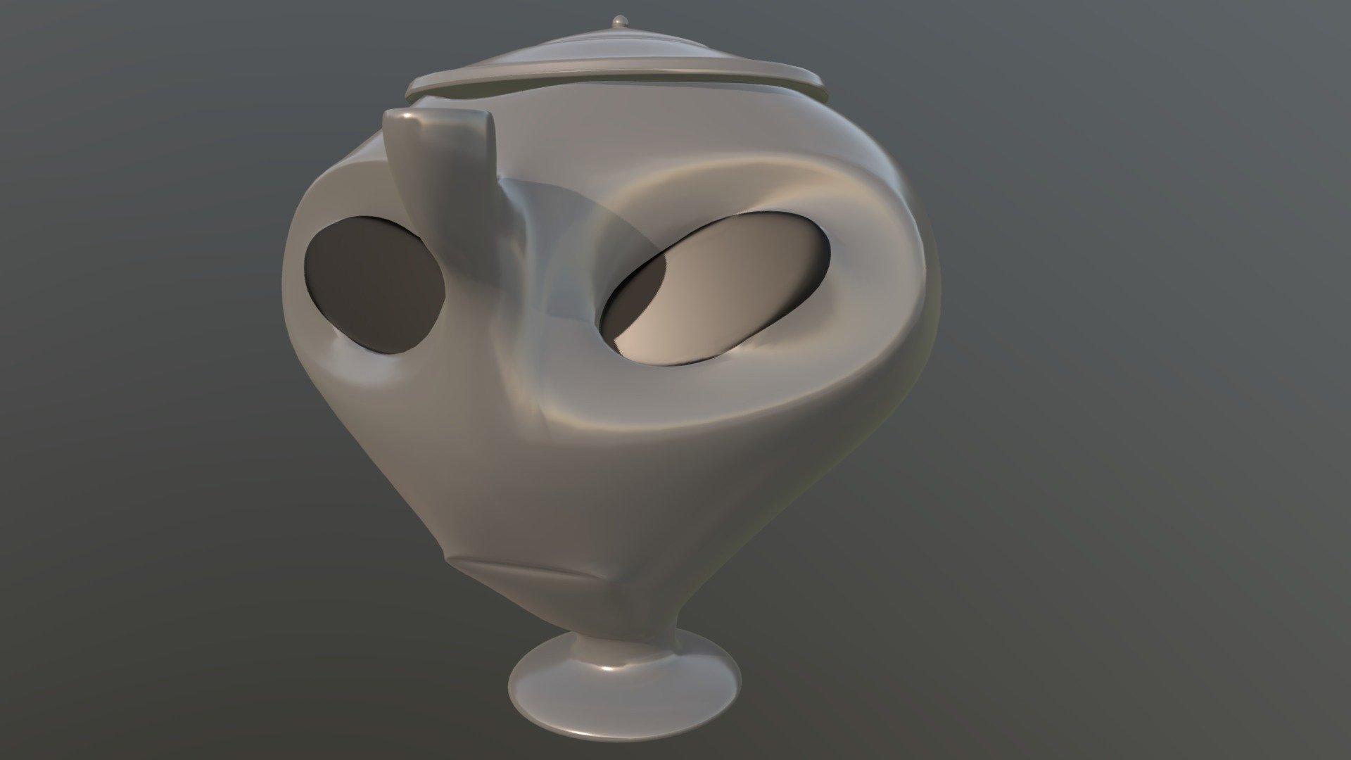 Alien Teapot - 3D model by benediktorn [a6d0684] - Sketchfab