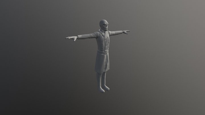 Red Shull 3D Model
