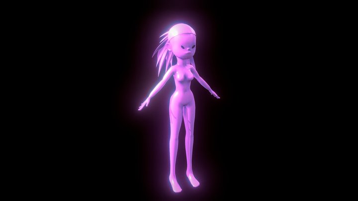 Personaje_Retopologia 3D Model