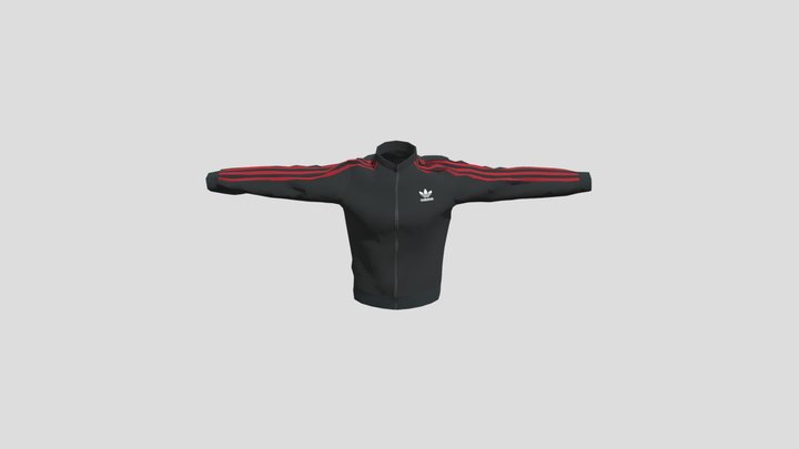 Adidas Original Jacket 3D Model