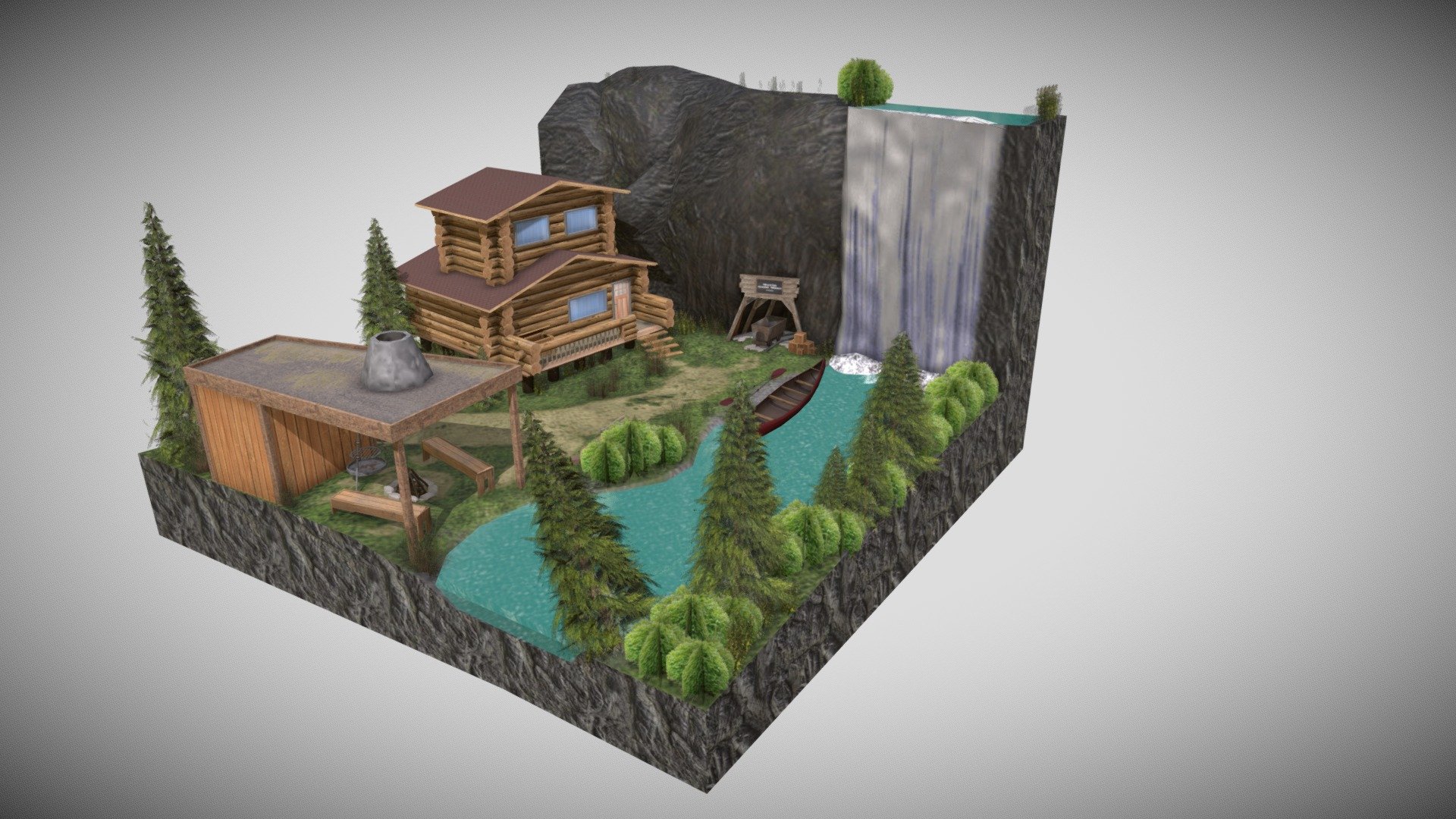 Forest Loner Diorama | Bram Robyn 1DAE10E