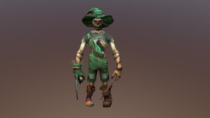 Dota 2 Item Set: Grim Harvest 3D Model