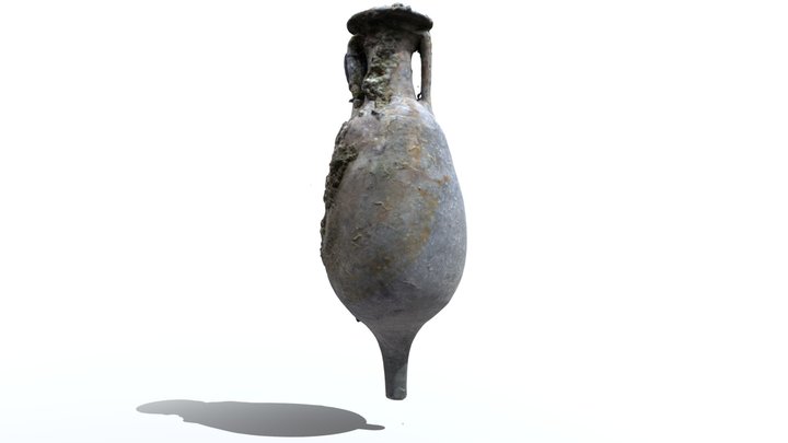 Ánfora DR.7-11 del pecio Bou Ferrer 3D Model