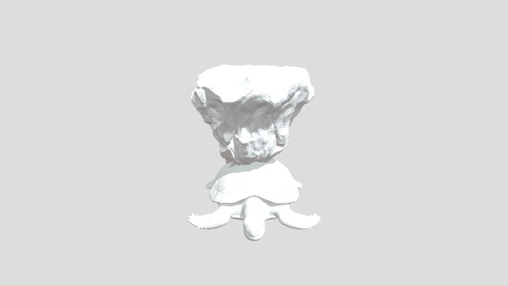 Burdened Journey 3D Model