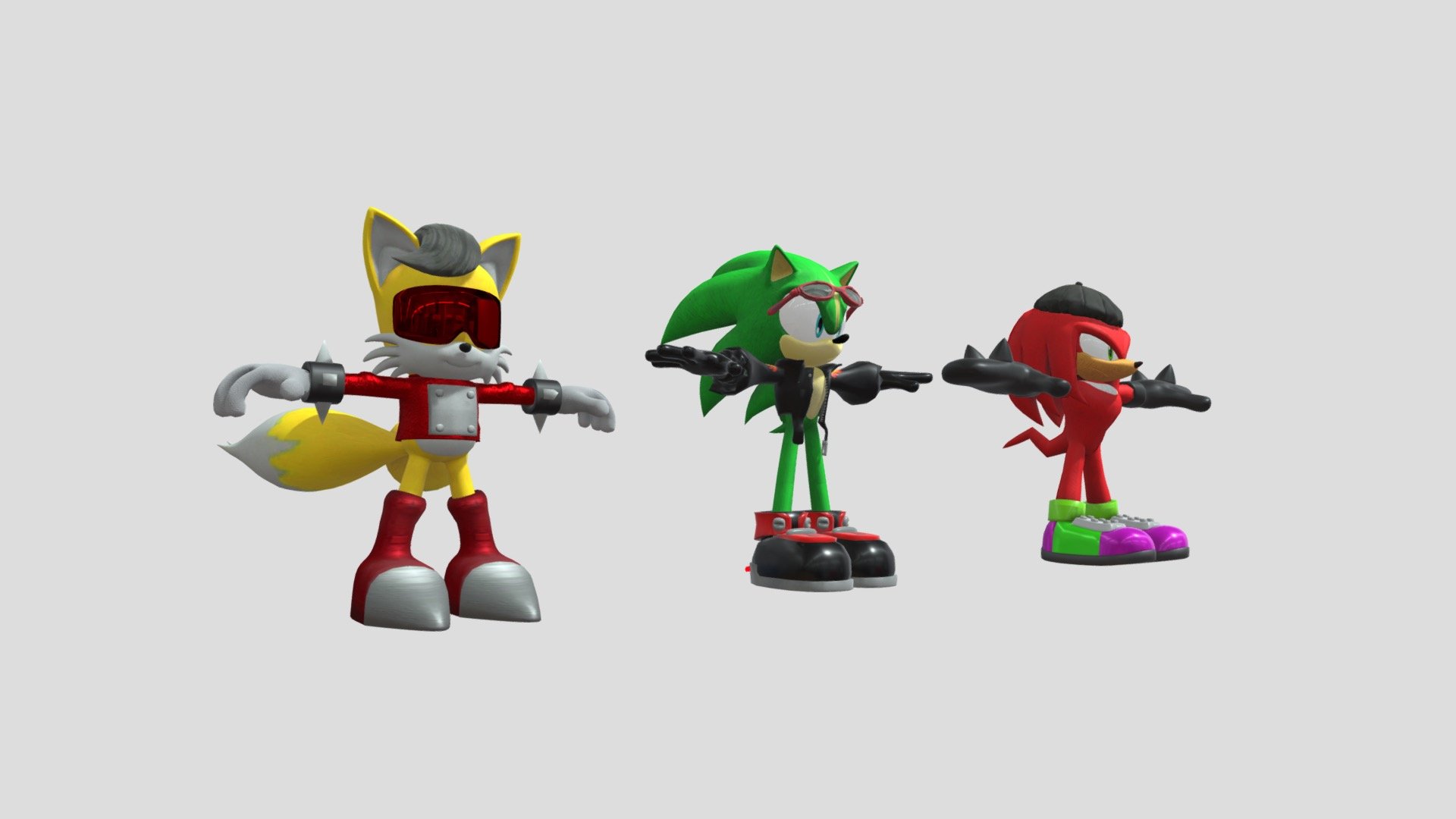 Sonic Rangers Finale Anti Pack - Download Free 3D model by 🌌 ...