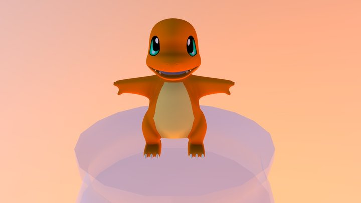 Charmander 3D Model